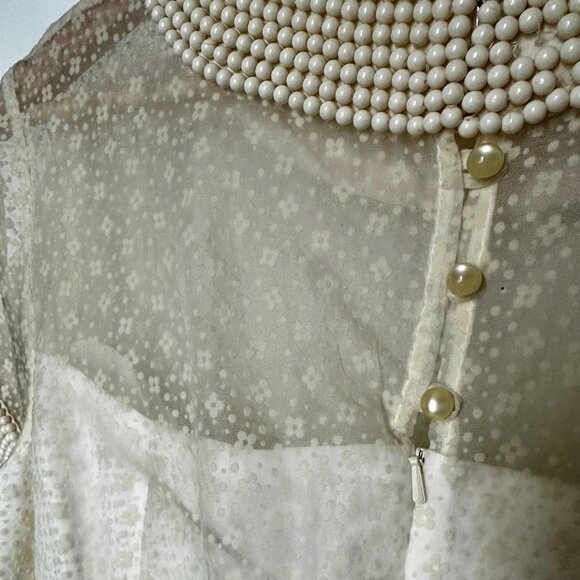 NWT Orla Kiely Spring 2014 Beaded Dress US10 - Picture 11 of 12